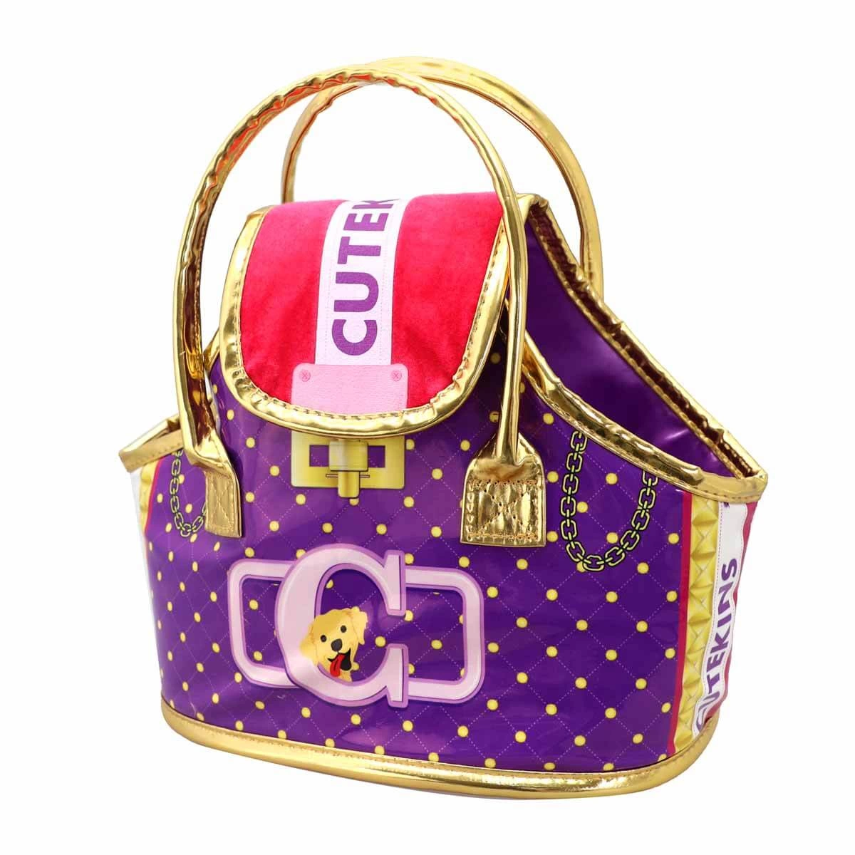 Cutekins Plush Dog with Carrying Bag-zoom-6