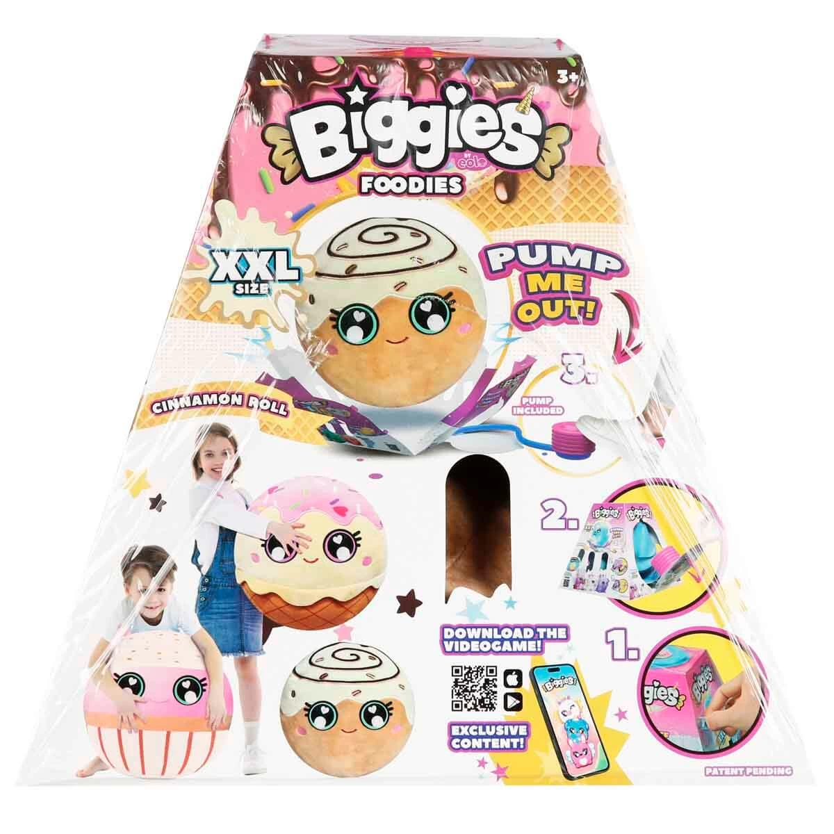 Biggies Inflatable Plush Cinnamon Roll XXL Foodies S6-zoom-3