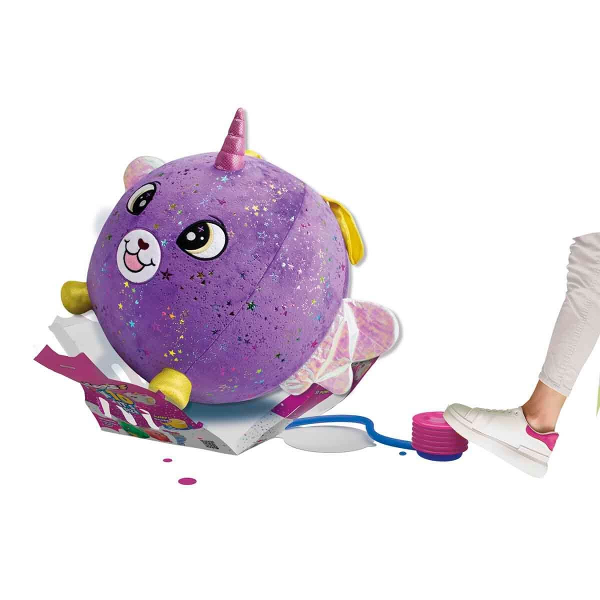 Biggies Inflatable Plush Purple Dog XXL Shiny Corns S2-3