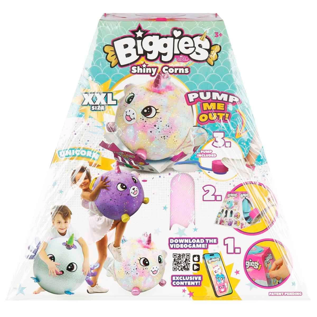 Biggies Inflatable Plush Unicorn XXL Shiny Corns S2-zoom-4